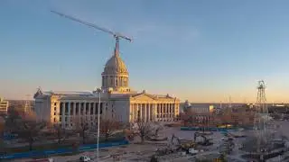 Oklahoma State Capitol - Time Lapse