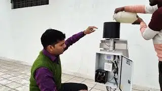 Installation and working of digital rainfall recorder