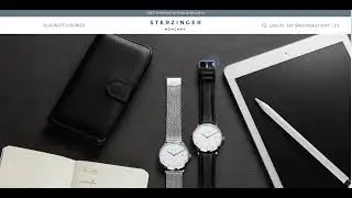 Forge Shopify Theme Walkthrough | Sterzinger Munich - Bauhaus | Luxury Watch Store