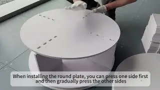 Installation video - Hestiasko rotating shoe rack （hollow version）
