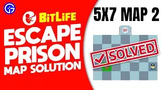 BITLIFE Escape Prison 5x7 (Map 2) - How To Escape From Jail #bitlife