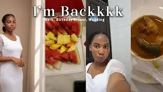Oh baby we are back!!! - weekly vlog