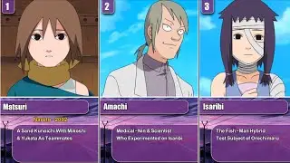 Forgotten Characters In Naruto // Forgotten Naruto Characters