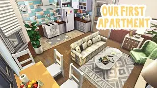 Our First Apartment 👶 || The Sims 4 Apartment Renovation: Speed Build