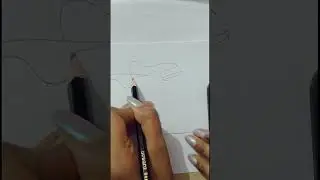 ferrari car one line drawing ✍️#shorts