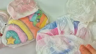 Tissue-based wax squishy / So Satisfying Sounds /ASMR
