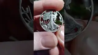 Cut out coins for jewelry. Don't pay much for these as they lost a lot of silver content.