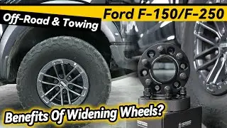 Benefits of Widening Your Ford F150/F250 Wheels for Off-Road & Towing | BONOSS