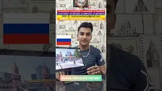 Work in Russia 🇷🇺 | Chocolate 🍫 Factory Worker | Salary 50,000 | #travel #russia #shorts