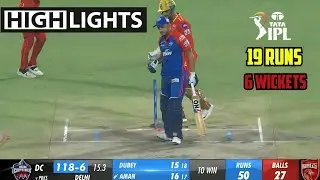 Delhi capitals vs Punjab Kings IPL 2023 Full Match Highlights, DC vs PBKS Full IPL Match Highlights