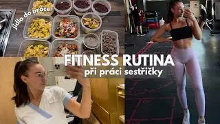FITNESS RUTINA při práci zdravotní sestřičky 