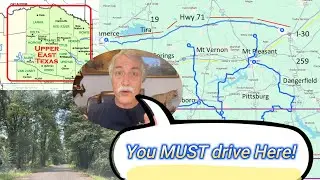 BEST Roads to DRIVE in North/East Texas - #travel #texas #scenicroads