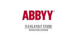 FlexiCapture Engine - FlexiLayout Studio 2/3 [Tutorial]