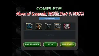 Abyss of Legends 100% rewards opening Part 1: T5 Class Catalysts!