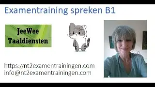 Oefenvideo Staatsexamen spreken B1