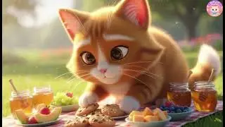Puffy Cat&rsquo;s Backyard Critter Picnic 🐿️🦋 Friends, Nature & Movement! puffy cat rhymes