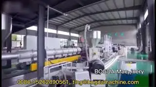Plastic Sheet PP Hollow Building Template Plate Extrusion Making Machine