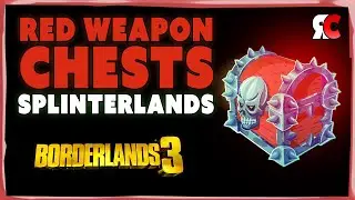 The Splinterlands ALL 2 RED CHEST Locations | Borderlands 3 (Secret Weapon Caches)