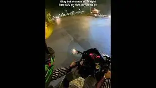 Stop sign traffic fail truck vs biker #motovlog #biker #roadrage #motorcycle #bikelife #traffic
