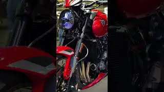 La nouvelle Triumph Trident 800 ! 115 chevaux, 84 Nm, &eacute;clairage full LED&hellip; pour moins de 10 000 &euro; !