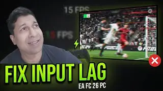 FIX EA FC 26 Stuttering and Input Lag with BEST Settings for 2026?