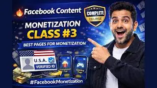 Facebook Content Monetization Course Class #3🔥How to create USA facebook account in Pakistan