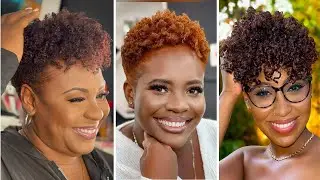 Totally Hip Natural Hair Styles To Rock Your World | Best Short Haircut for Older BlackWomen Over 50