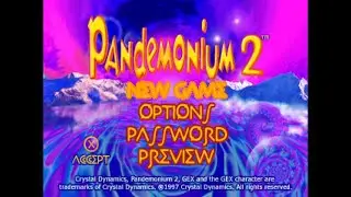 Pandemonium 2 Trade Demo - Sony PlayStation - Intro & Title Screen