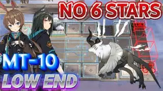 【Arknights】MT-10 THE FIRST SAINT BOSS NO 6 STARS LOW END GUIDE LOW RARITY F2P SQUAD Amiya & Texas