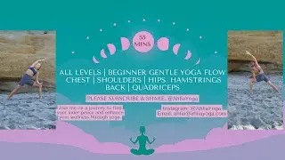 Gentle Yoga for Chest l Shoulders l Hips l Hamstrings l Back l Quadriceps All Levels w/@AhliaYoga