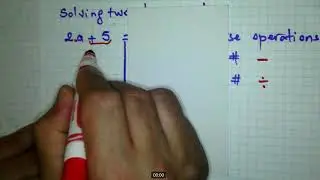 Arabic Version  Solving Two Step Equations