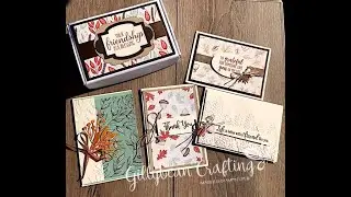 World Cardmaking Day - mini PP box with note cards