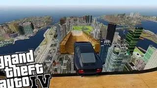 GTA IV - HUGE RAMP JUMPS