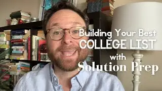 Building Your Best College List