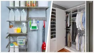 75 Brown Floor Reach-in Closet Design Ideas You'll Love ⭐️