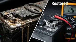 Old Battery Restoration | Vintage Battery Restoration Process #battery #restoration