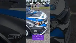Amazing Subaru Rally car at the track.