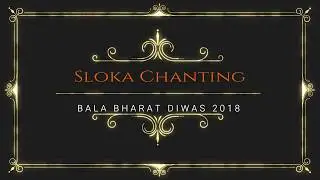SlokaChanting - BBD 2018