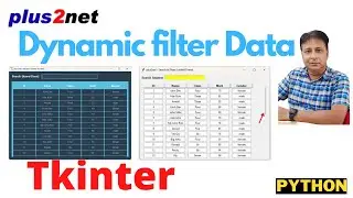 Tkinter Search Filter: Build a Dynamic Data Grid in a Scrollable Frame