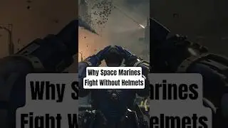 Why Space Marines Fight Without Helmets #warhammer40k #imperialiterator