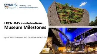 LKCNHM5 e-Celebrations: Museum Milestones
