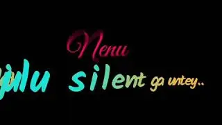 Naveen Kumar Reddy dialogues//Black screen//videos
