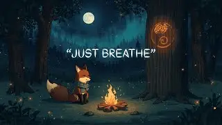 Forest Fox LoFi — 1 Hour 45 Minutes of Cozy Campfire Lo-Fi Beats for Focus, Sleep & Relax
