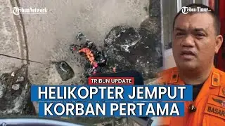 Korban Pertama ATR 42-500 Dievakuasi Helikopter dari Lampeso Cenrana