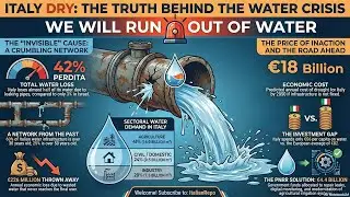 L'Italia a Secco: La Causa Che Nessuno Dice 💧🚨 (Italy Drying Up: The Cause Nobody Admits 💧🚨)
