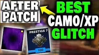 BEST CAMO/XP GLITCH AFTER PATCH IN COLD WAR ZOMBIES! INSANE UNLIMITED XP GLITCH IN COLD WAR!(NO PHD)
