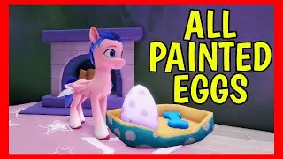Roblox MY LITTLE PONY RP How to get ALL PAINTED EGGS