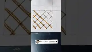 Easy mehndi grid for bridal mehndi #grids #shorts #mahendishorts #hennaartist #hennagrids #cone #mbp