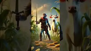 Ai cow ke video #cartoon #animals #animation #ytshorts