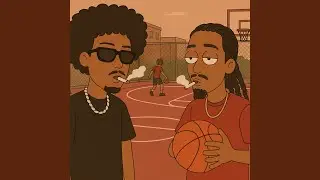 Fumando e jogando Basket